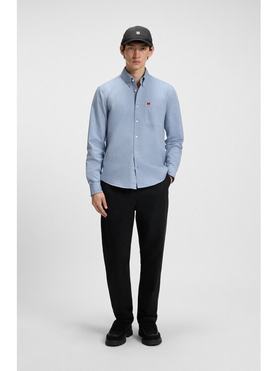 HUGO HUGO Spodnie garniturowe 50541394-001 Czarny Regular Fit