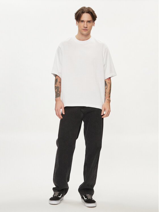 Only & Sons Only & Sons T-särk Millenium 22027787 Valge Oversize
