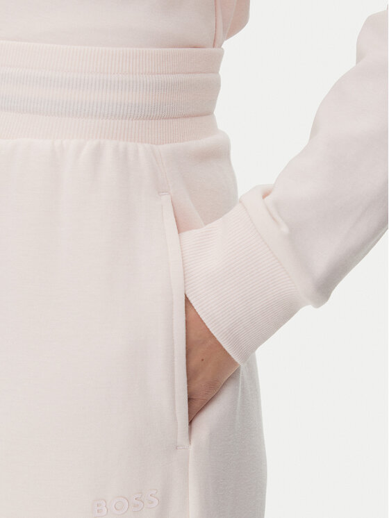 BOSS BOSS Spodnie dresowe CP Stripe 50524759 Różowy Regular Fit