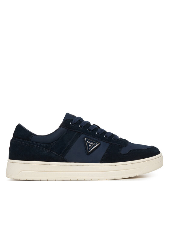 Guess Guess Sneakersy FMJUDD LEA12 Tmavomodrá