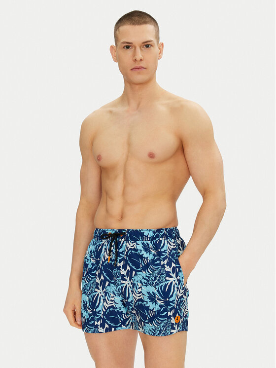Save The Duck Save The Duck Badeshorts DW1222M SIPO20 Blau Regular Fit
