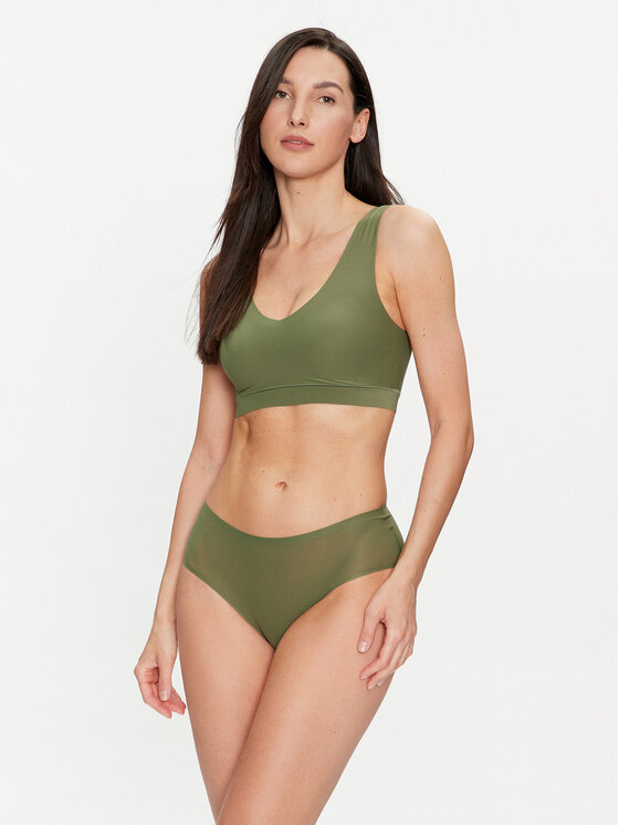 Chantelle Chantelle Top grudnjak Soft Stretch C16A10 Zelena