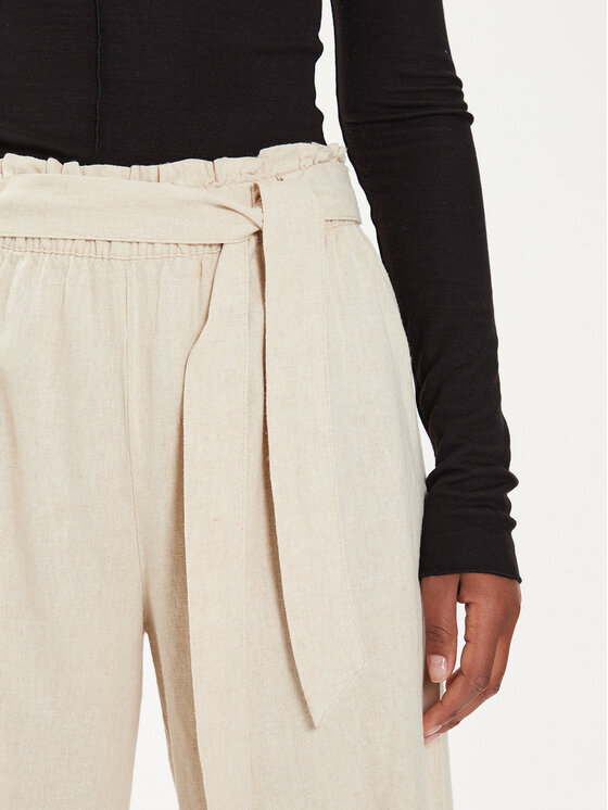 JDY JDY Παντελόνα Say 15254627 Μπεζ Loose Fit