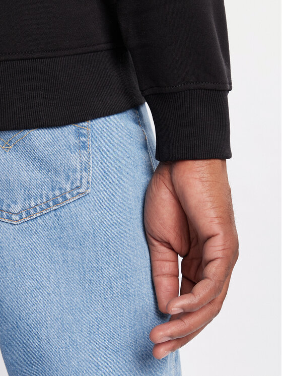Tommy Jeans Tommy Jeans Mikina DM0DM22093 Černá Relaxed Fit