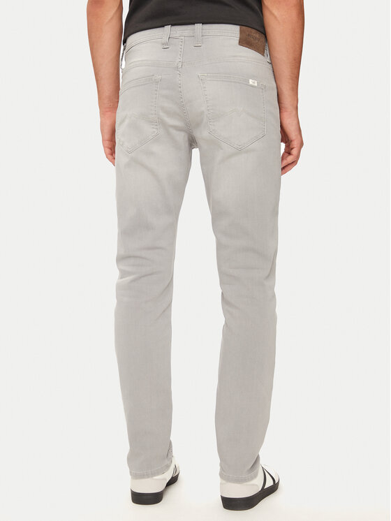 Mustang Mustang Jeansy Oregon 1015545 Szary Slim Fit