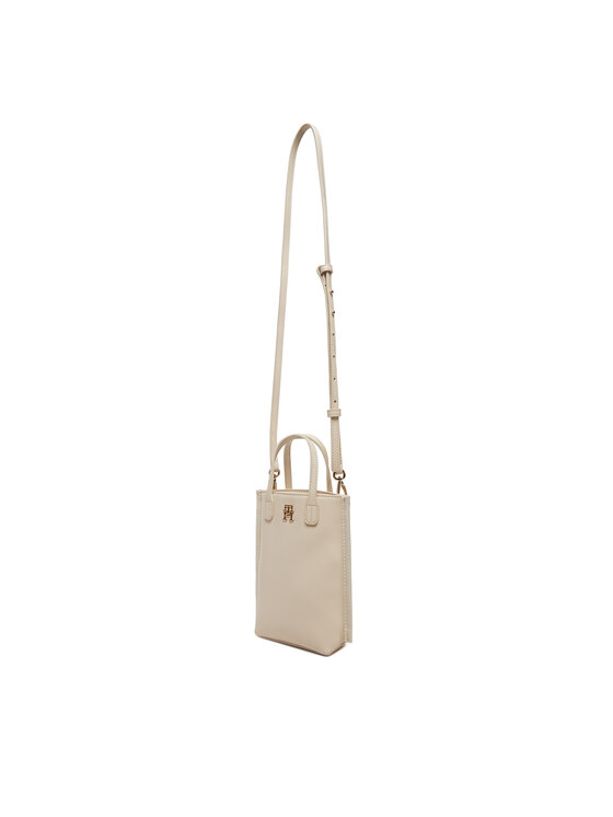 Tommy Hilfiger Tommy Hilfiger Taška na telefón Th Distinct Phone Pouch AW0AW17402 Béžová