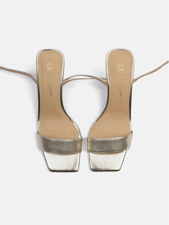 L37 L37 Sandali GOLDENEYE Oro