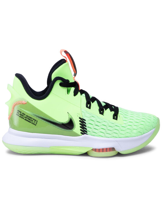 Nike Nike Sneakersy Lebron Witness V CQ9380 300 Zielony
