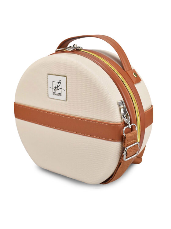 Semi Line Semi Line Potovalni kovček T5670-1 Bela