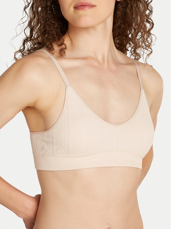 Tommy Hilfiger Tommy Hilfiger Krūšturis-tops UW0UW05501 Bēšs