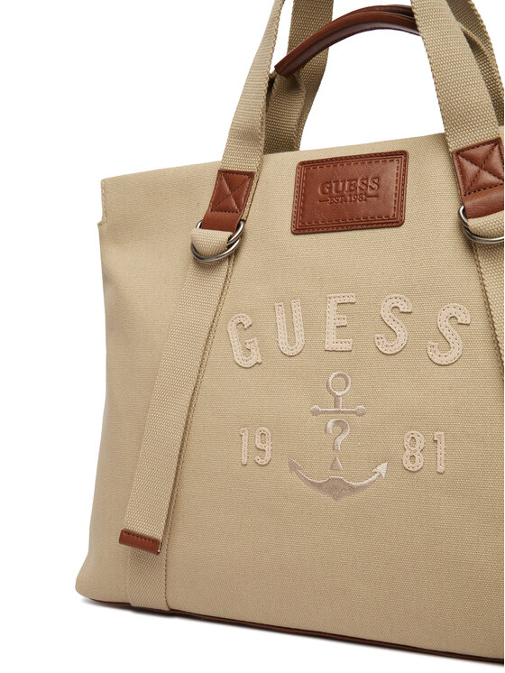 Guess Guess Geantă de weekend HMOSCM P6246 Bej deschis