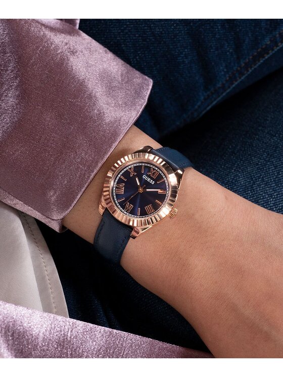 Guess Guess Zegarek GW0761L2 Granatowy