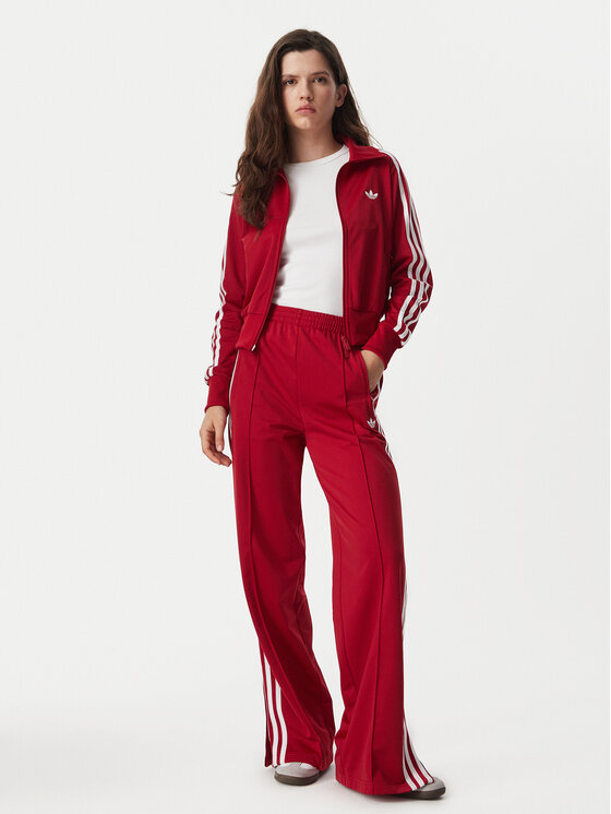 adidas adidas Суитшърт Firebird Classic KV9553 Червен Regular Fit
