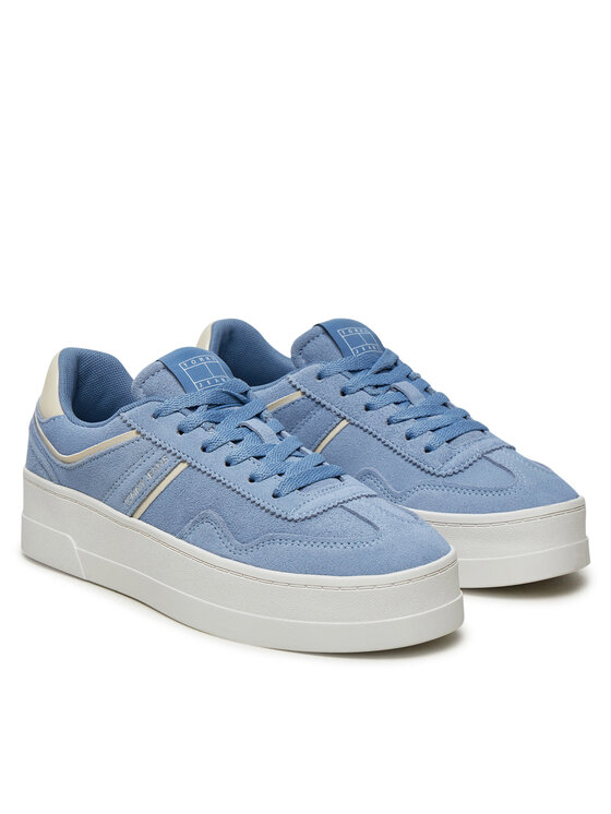 Tommy Jeans Tommy Jeans Snīkeri The Greenwich Flatform Elevated EN0EN02676 Pelēks