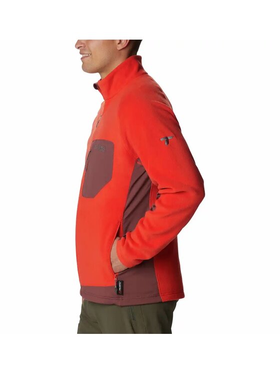 Columbia Columbia Polar 186642 Pomarańczowy Regular Fit