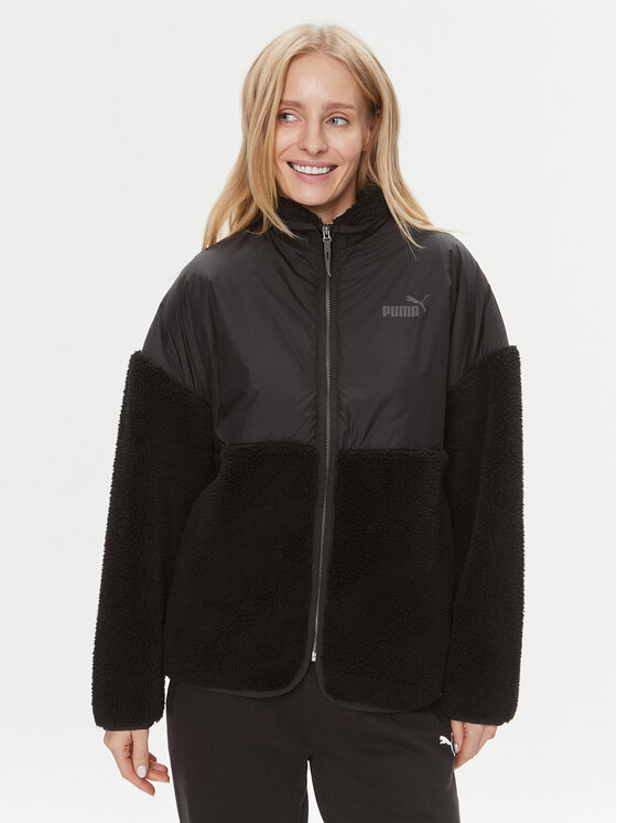 Puma Puma Übergangsjacke Hybrid 675371 Schwarz Regular Fit