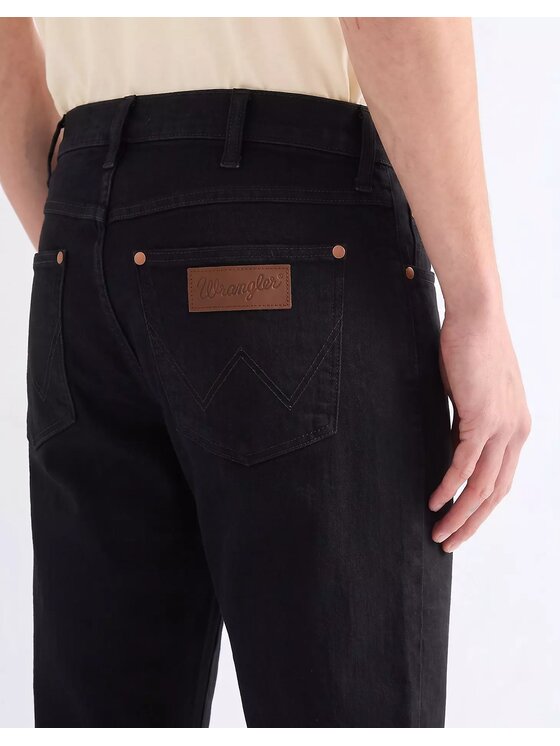 Wrangler Wrangler Jeansy REDFORD Czarny Straight Leg
