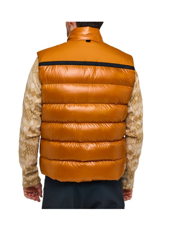 Haglöfs Haglöfs Kamizelka Funäs Down Vest Men Brązowy Regular Fit