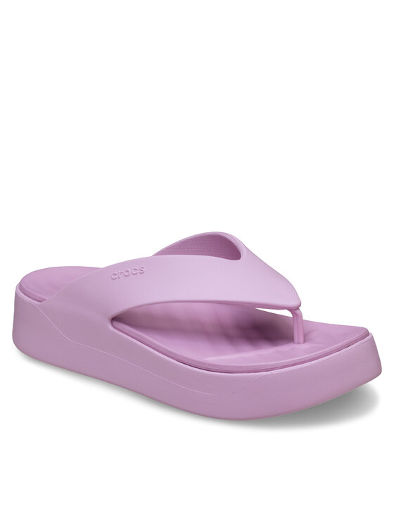 Crocs Crocs Čības uz pirksta Getaway Platform Flip 209410 Rozā