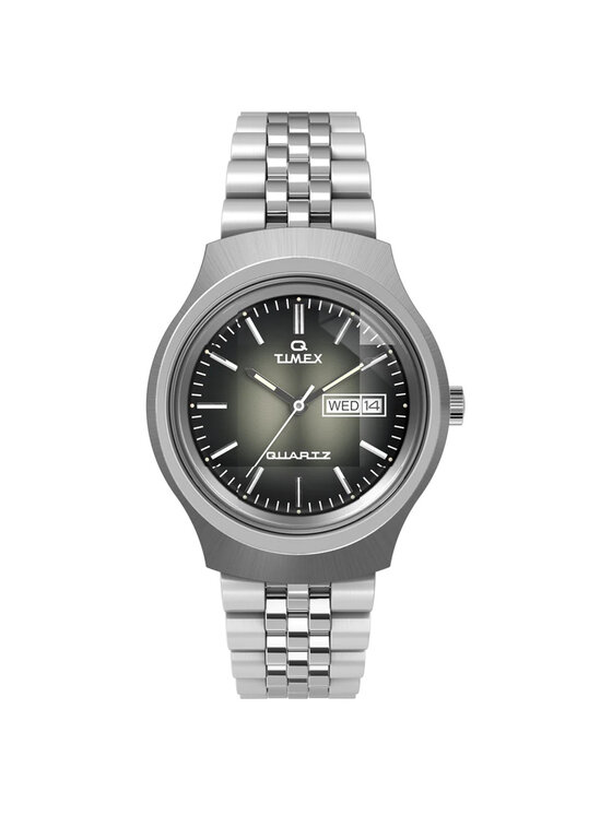 Timex Timex Zegarek TW2W22500 Srebrny