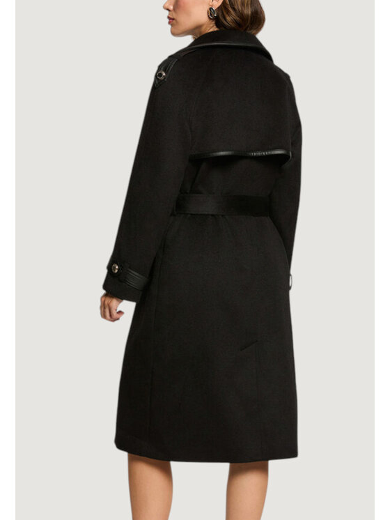 Morgan De Toi Morgan De Toi Cappotto 252-GPLAY Nero Casual Fit