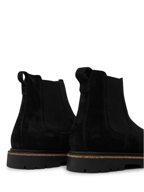 Birkenstock Birkenstock Kotníková obuv s elastickým prvkem Highwood Slip On Mid W Leve 1028211 Černá