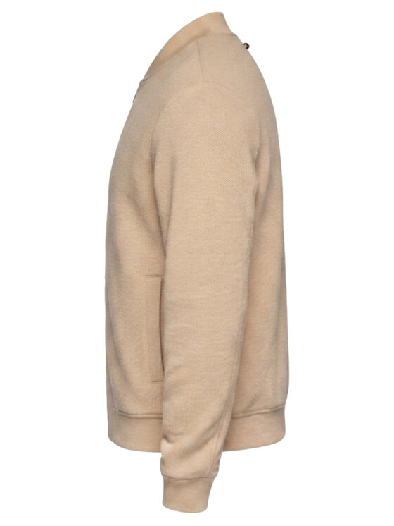Ombre Ombre Bunda bomber C583 Béžová Regular Fit