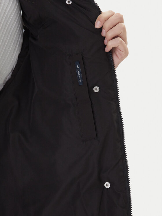 Tommy Jeans Tommy Jeans Sportinė liemenė Tjw Alaska Grid Down Vest DW0DW21627 Juoda Regular Fit