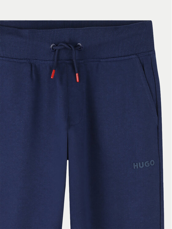 HUGO Hugo Spodnji del trenirke G00175 M Modra Regular Fit
