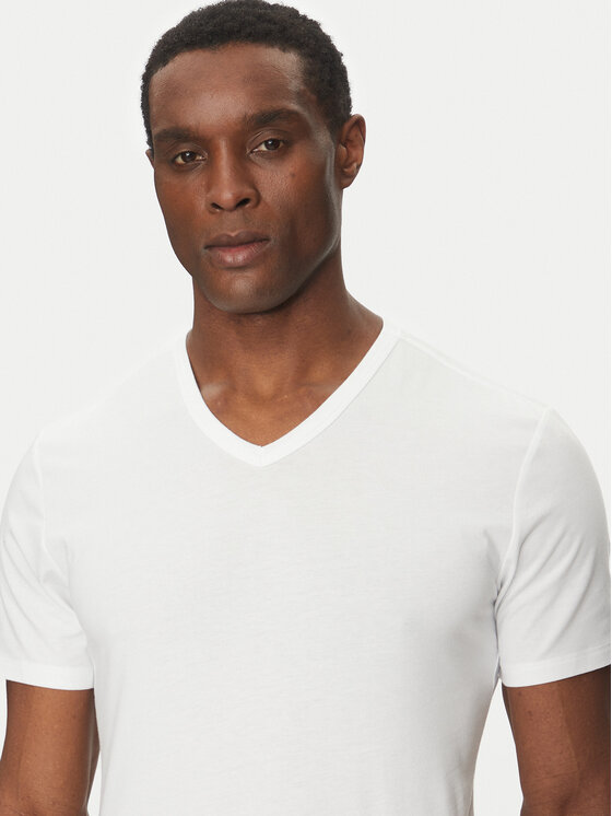 Calvin Klein Underwear Calvin Klein Underwear Súprava tričiek LV00NB4186 Biela Slim Fit