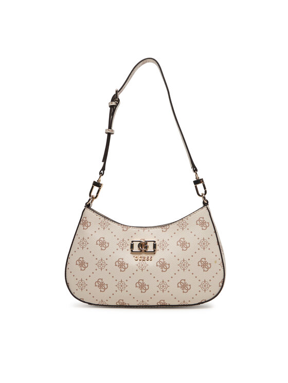 Guess Guess Kabelka Emelie Logo HWGP99 28180 Écru