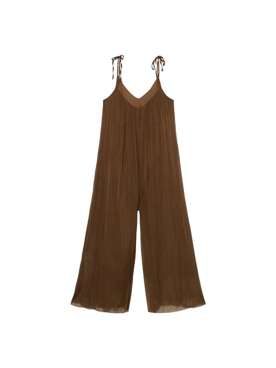 Oltre Oltre Abito da sera 7421E000320N037 Marrone Baggy Fit