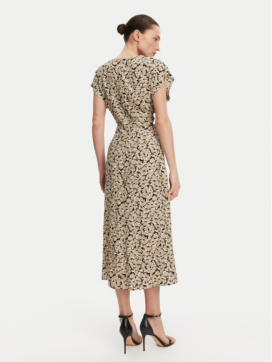 French Connection French Connection Sukienka codzienna 71YCV Khaki Regular Fit