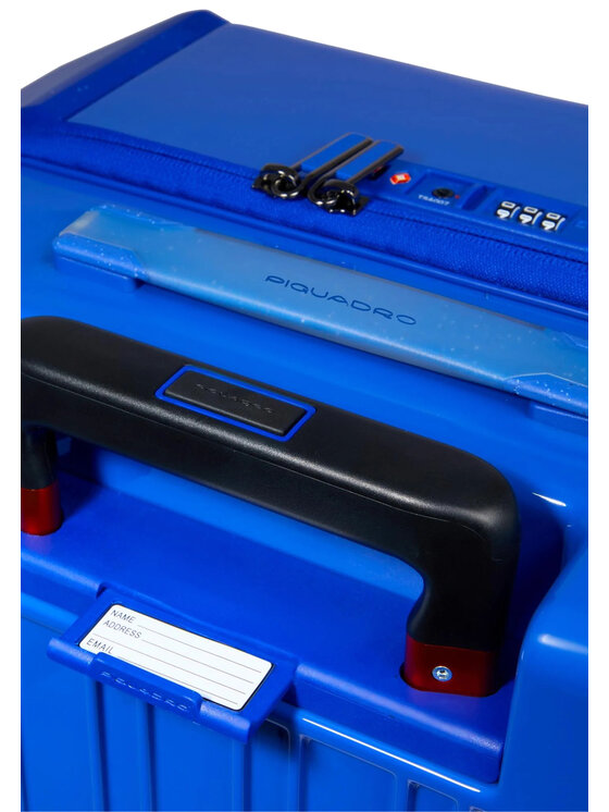 Piquadro Piquadro Valigia media bv4427pop-blu Blu