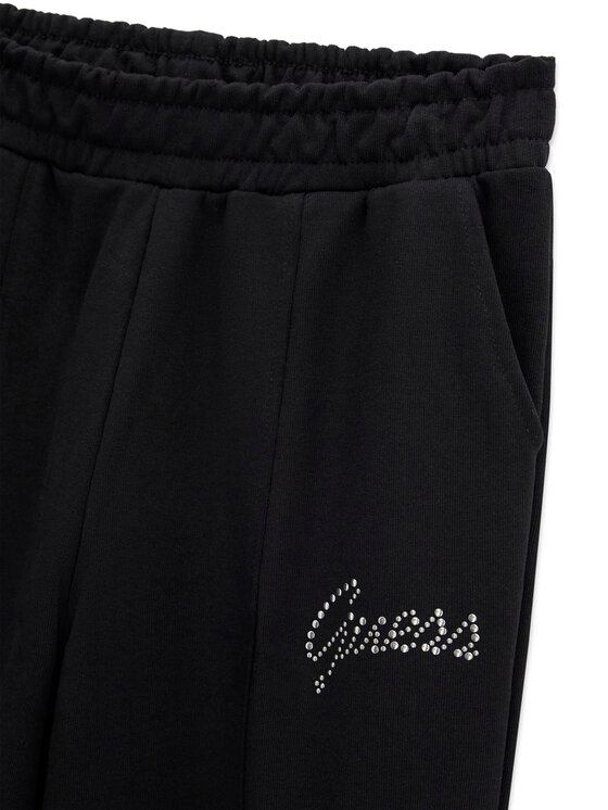 Guess Guess Παντελόνι φόρμας J6YB02 K4416 Μαύρο Regular Fit