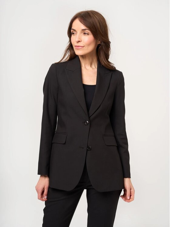 Willsoor Willsoor Marynarka 68307 Czarny Slim Fit