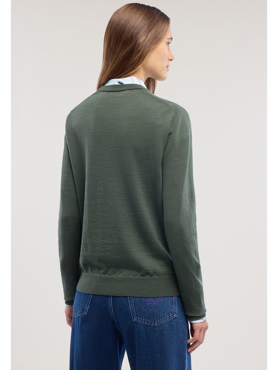 Trussardi Trussardi Maglione M0926001342N0A1 Verde Regular Fit