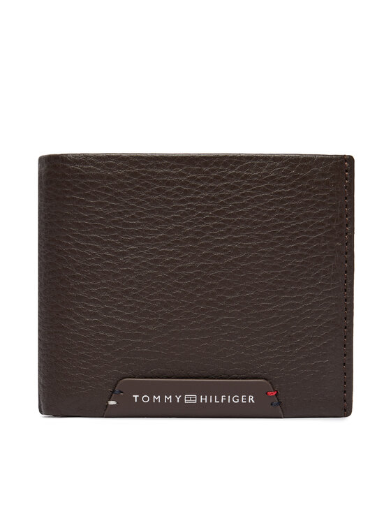 Tommy Hilfiger Tommy Hilfiger Peněženka Th Corp Mini Cc AM0AM14788 Tmavě hnědá