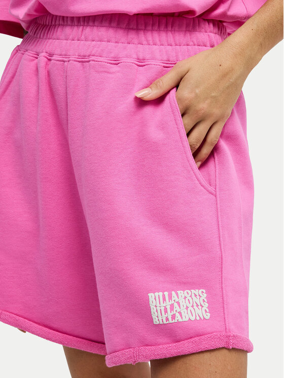 Billabong Billabong Športové kraťasy So Typical EBJFB03004 Ružová Loose Fit