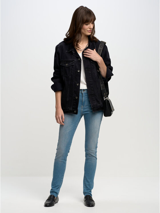 BIG STAR BIG STAR Jeansy adela_172 Niebieski Skinny Fit