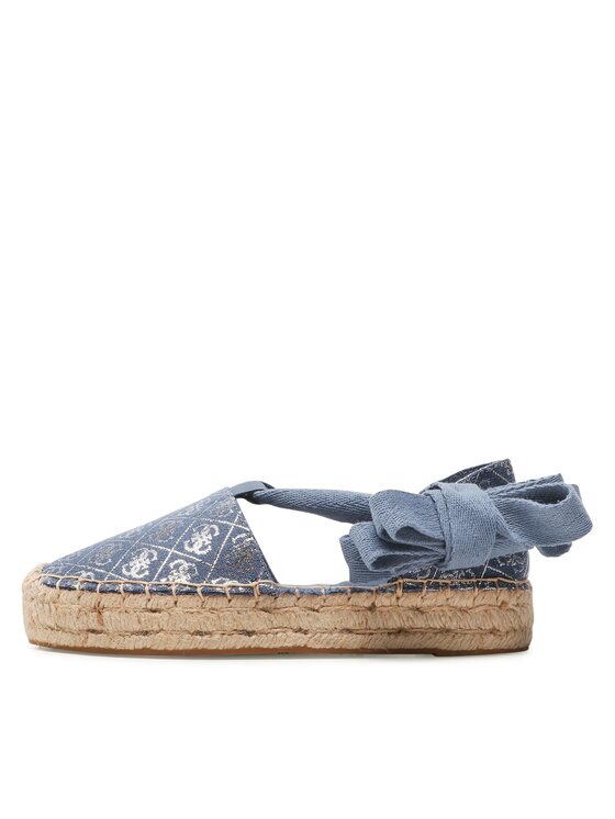 Guess Guess Espadrilės Jalene3 FL6JL3 FAL14 Tamsiai mėlyna