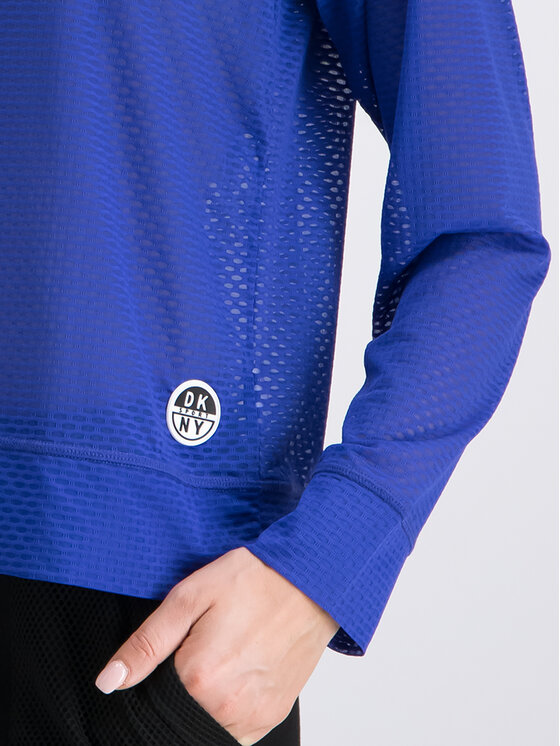 DKNY Sport DKNY Sport Džemperis DP9T6457 Tamsiai mėlyna Regular Fit