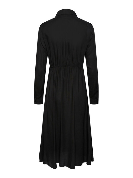 Pieces Pieces Marškinių tipo suknelė 17140732 Juoda Regular Fit