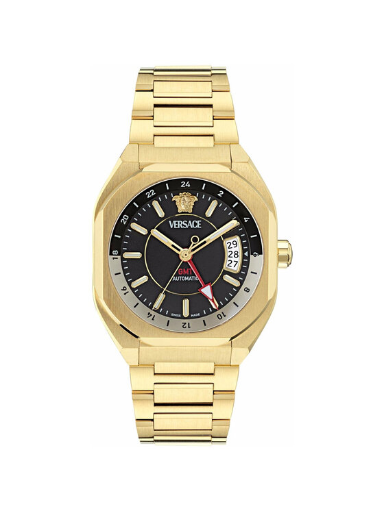 Versace Versace Zegarek VE0I00425 Złoty