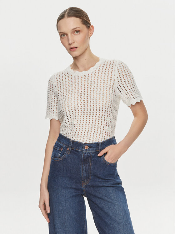 Gap T-krekls 864914 Balts Regular Fit