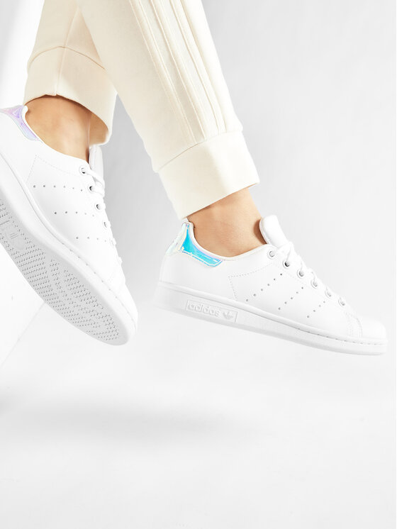 adidas Sneakers Stan Smith J FX7521 Alb