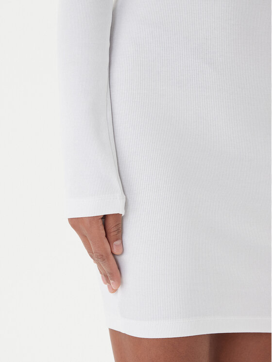 Guess Jeans Guess Jeans Ikdienas kleita 179918 Balts Classic Fit