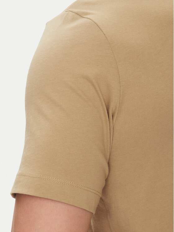 Nike Nike Tričko Nsw Club Tee AR4997 Kaki Regular Fit