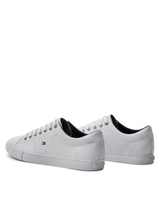 Tommy Hilfiger Tommy Hilfiger Sneakersy Essential Leather Sneaker FM0FM02157 Bílá