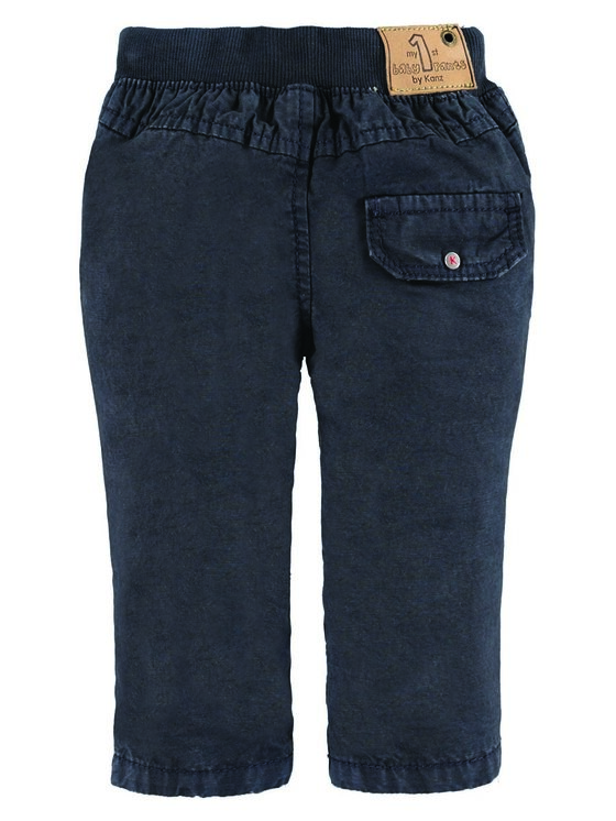 Kanz Kanz Spodnie materiałowe 1632464-3043 Niebieski Basic Fit
